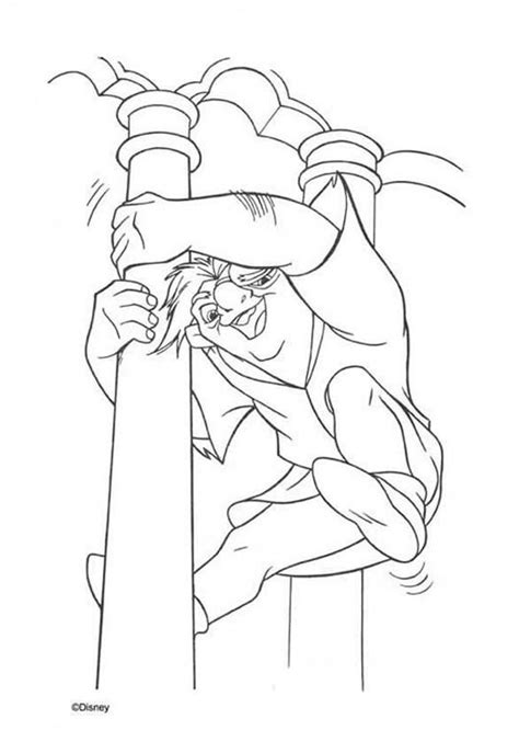 The Hunchback Of Notre Dame Coloring Book Pages Quasimodo 1 Unicorn