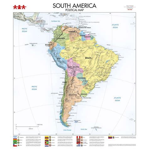 Sudamerica Mapa Político