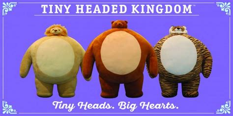 The Tiny Headed Kingdom Line Of Stuffed Animals Debuts In The Us