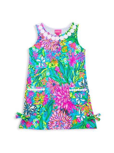 Shop Lilly Pulitzer Kids Little Girls And Girls Lilly Knit Shift Dress