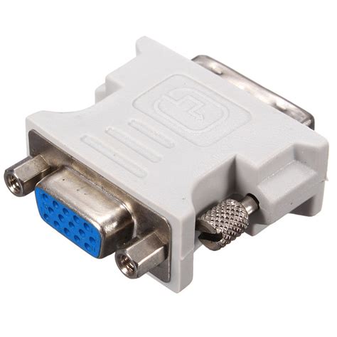 Dvi D 181 Dual Link Male To Vga Hd15 Female Adapter Converter For Pc