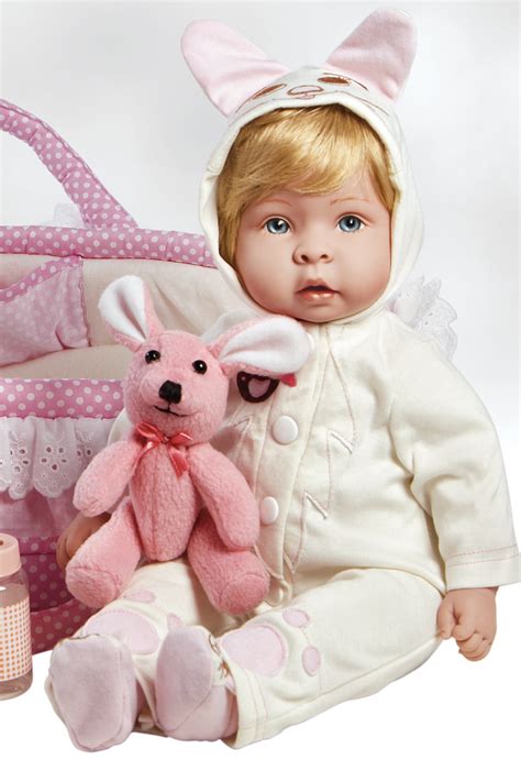 Real Born Baby Girl Doll Molly Fluffy Gentletouch Vinyl