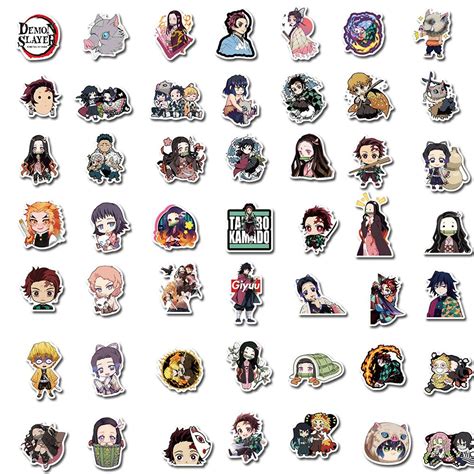 Tanjiro Decal Sticker Demon Slayer Anime Character Drawing Anime