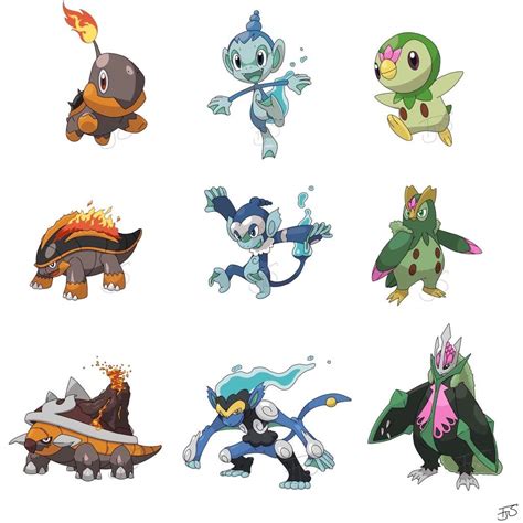 Pokémon Type Swap Starters Pokémon Amino