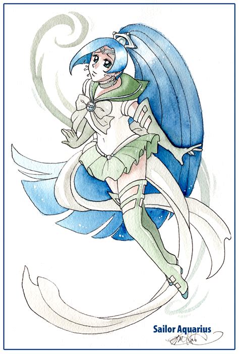 Sailor Zodiac Aquarius By Korimichele On Deviantart