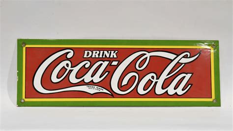 Coca Cola Porcelain Sign Maxmotive