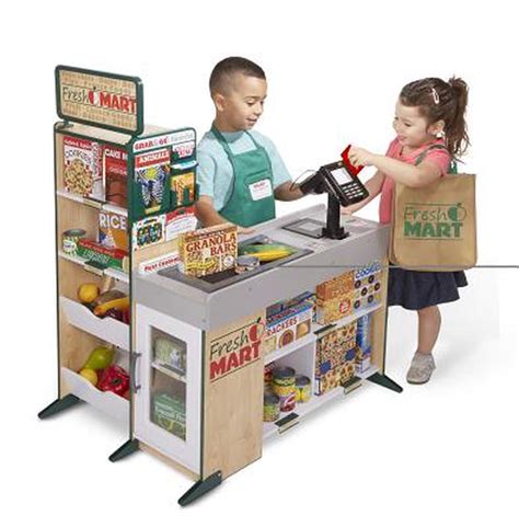 Melissa And Doug Fresh Mart Grocery Store Play Set Buy Online At The Nile