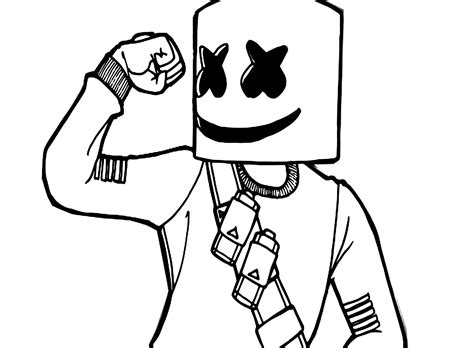 Dibujos de Fortnite para colorear