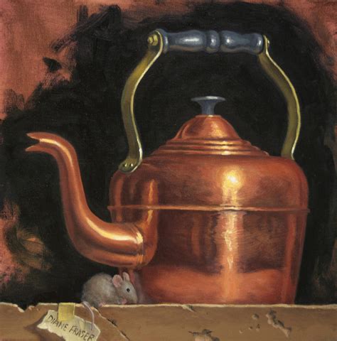 Copper Kettle Painting By Diane Fraser Pixels