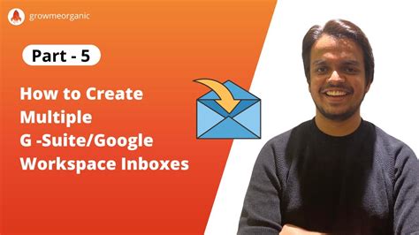 Part 5 Create Multiple G Suite Inboxes Cold Email Masterclass Youtube