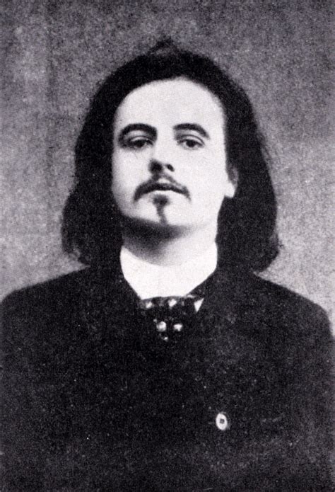 Bienvenue sur ma page officielle ! Fotoporträt Alfred Jarrys, Datum und Fotograf nicht bekannt