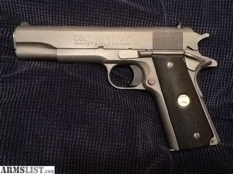 Armslist For Saletrade Colt 1991a1 Stainless
