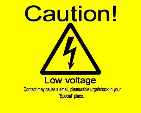 Low Voltage Sign By Drewpy On Deviantart
