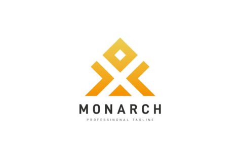 Monarch Logo Graphic By Mafizulislam018678 · Creative Fabrica