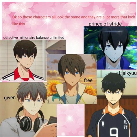 Anime Characters That Look Alike Anime Anime Characters Anime Memes