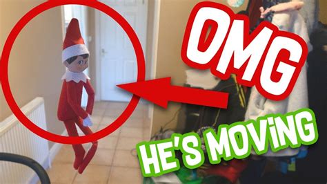 Top 5 Elf On The Shelf Videos 🎄caught Moving On Camera Omg🎄christmas