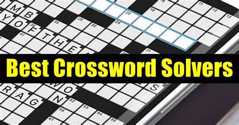 8 Best Crossword Solvers For Android And Ios Techdator