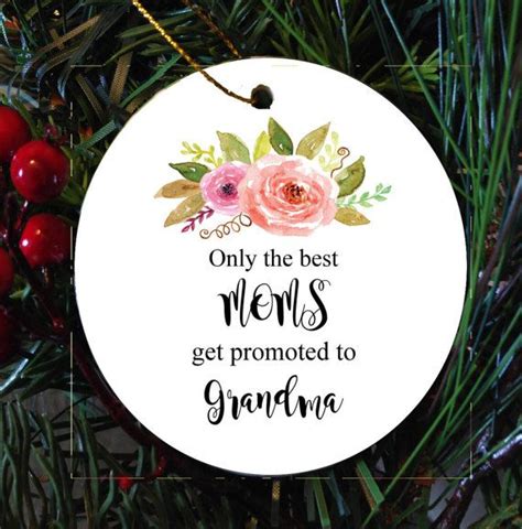 Grandma Ornament Grandma T Best By Noteworthystationery On Etsy Personalized Christmas