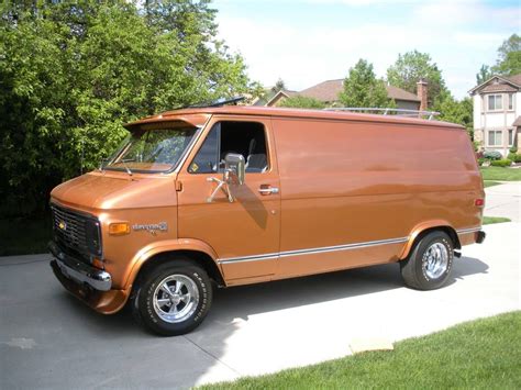 1976 Chevy Van Fully Customized For Travel And Camping