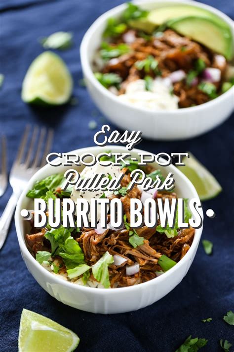 We did not find results for: Easy Crock-Pot Pulled Pork Burrito Bowls - Live Simply