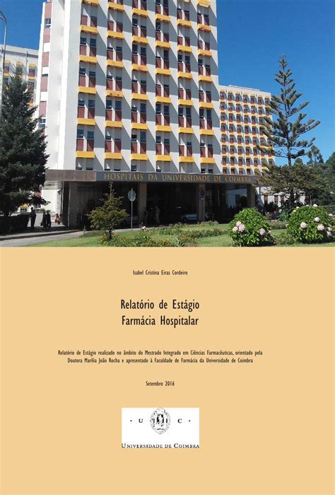 Relatorio De Estagio Farmacia Hospitalar