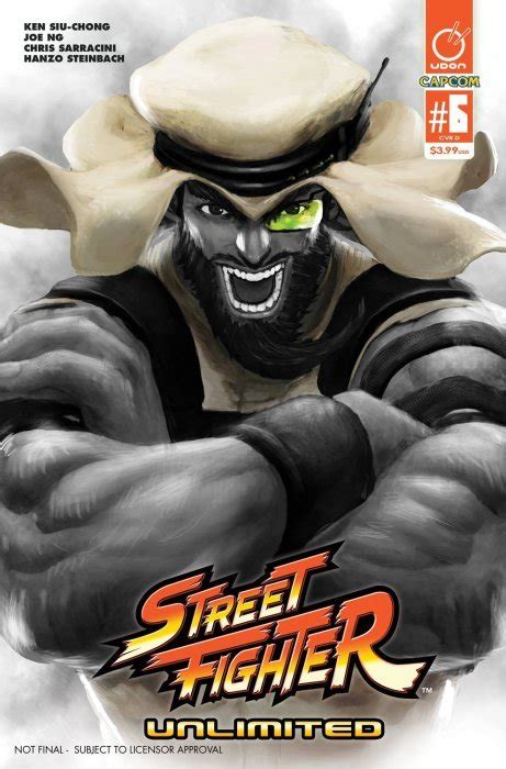 Street Fighter Unlimited 6c Udon Entertainment Comic Book Value And