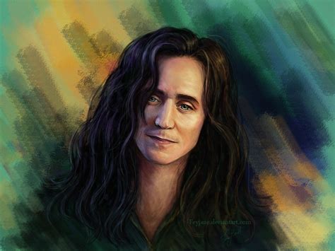 So who's your favorite superhero? Loki with long hair by Feyjane on DeviantArt