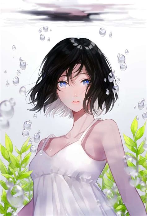 We know a hairstyle short is important for anyone, but no someone wants to spend that much time getting ready in the mornings. Anime Girl Short Hair Wallpaper - TresnaDev