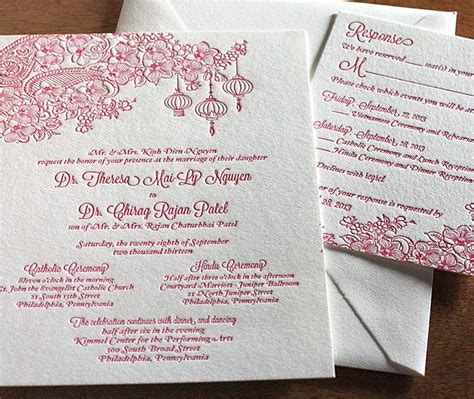 We are pretty sure that you will be floored with the best designs of the south indian silver jewellery and the gold jewellery as well. elegant floral paisley red letterpress multicultural christian hindu… | Indian wedding ...