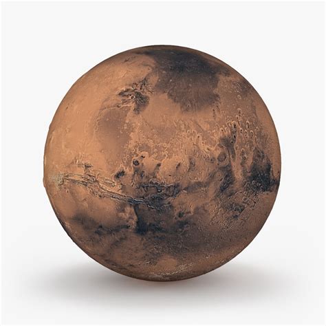 Planet Mars 3d Model