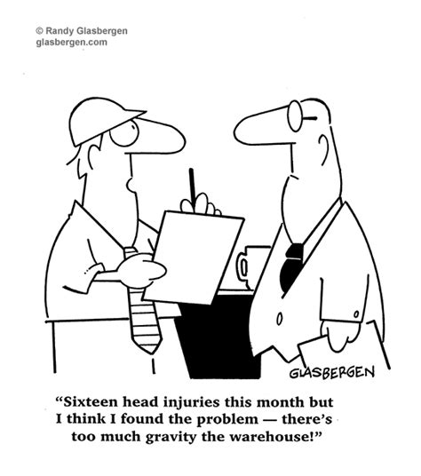 Safety At Work - Randy Glasbergen - Glasbergen Cartoon Service