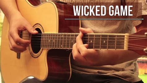 Wicked Game Fingerstyle Guitar Youtube