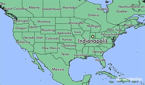 Where Is Indianapolis In Indianapolis Indiana Map