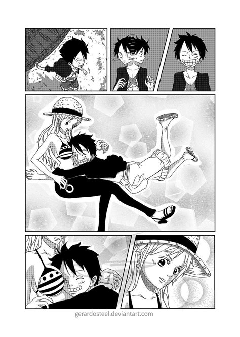 Abrazando El Sombrero 34 By Gerardosteel On Deviantart One Piece Comic One Piece Luffy Anime