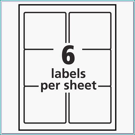 Template For Staples Labels