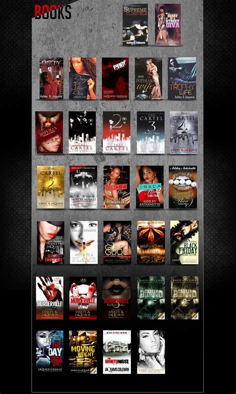 The listed books on your site are not in order. Ashley and jaquavis book series - fccmansfield.org
