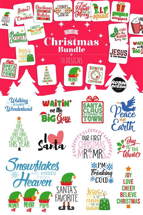 Download Really Big Christmas Bundle - Merry Christmas Bundle SVG ...