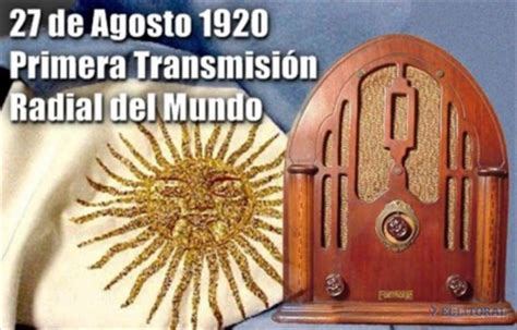 27 De Agosto DÍa Nacional De La RadiodifusiÓn Radio Profesional