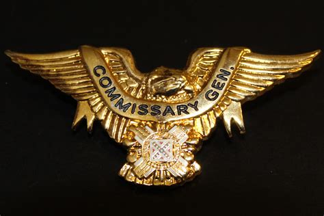 Eagle, Commissary General – Military Order of the Stars & Bars