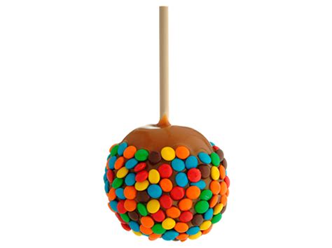 Caramel Apple featuring M&M's® Candies png image