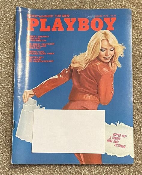 Mavin Vintage Playboy Magazine March