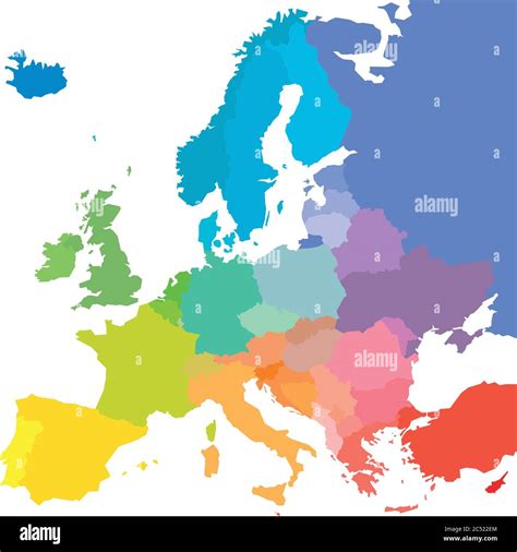 Map Of Europe With Names Of Sovereign Countries Ministates