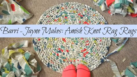 How do i make a rag rug? How to make a round Amish knot (toothbrush) rag rug ...