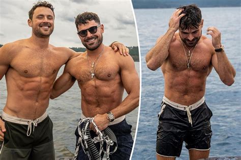 Ripped Zac Efron Posts Shirtless Thirst Traps Showing Off Abs With