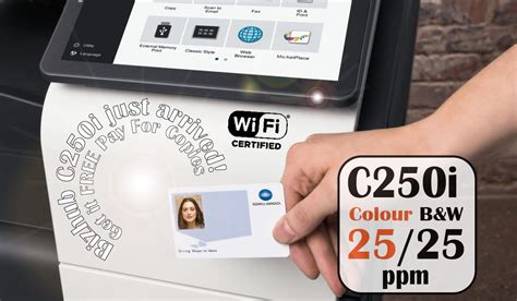 The new printer appears in the printer list screen. Get Free Konica Minolta Bizhub C250i Pay For Copies Only