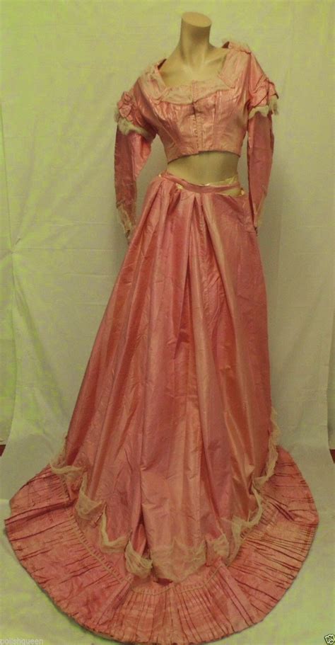 What did the well dressed woman wear in the 1860s? All The Pretty Dresses: Late 1860's Ball Gown