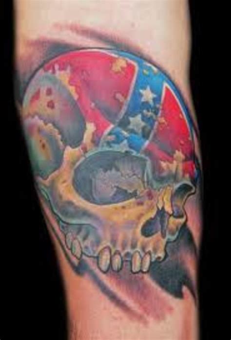 Reasons to get one of the american flag tattoo designs inked Confederate Flag Tattoos And Meanings | HubPages