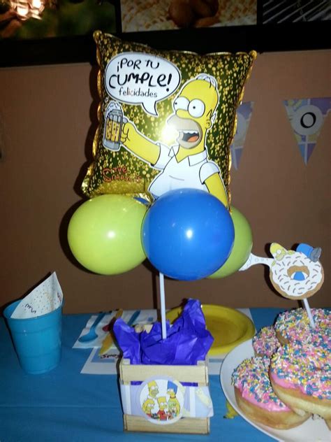 The Simpsons Birthday Party Ideas Photo 4 Of 11 Catch My Party