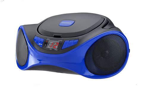 Bluetooth Portable Cd Radio Boombox Sylvania
