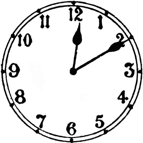 He (to watch) cartoons every morning. 10 Minutes Past 12 | ClipArt ETC